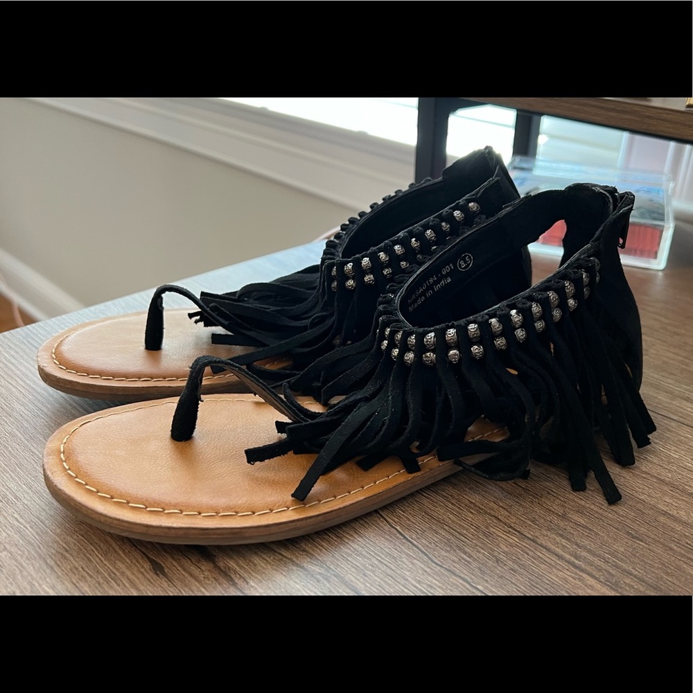 Not Rated 8.5 boho sandals